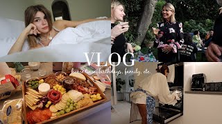 home vlog l birthdays, baking, working, etc.