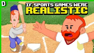 If Sports Video Games Were Realistic