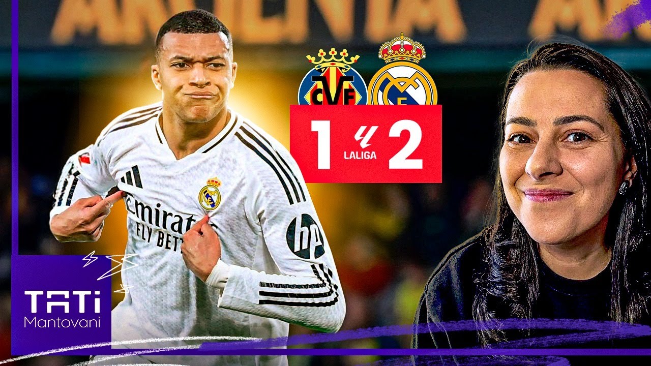 REAL MADRID VENCE VILLARREAL COM 2 GOLS DE MBAPPÉ, QUE SUPERA FENÔMENO E SE APROXIMA DE CR7