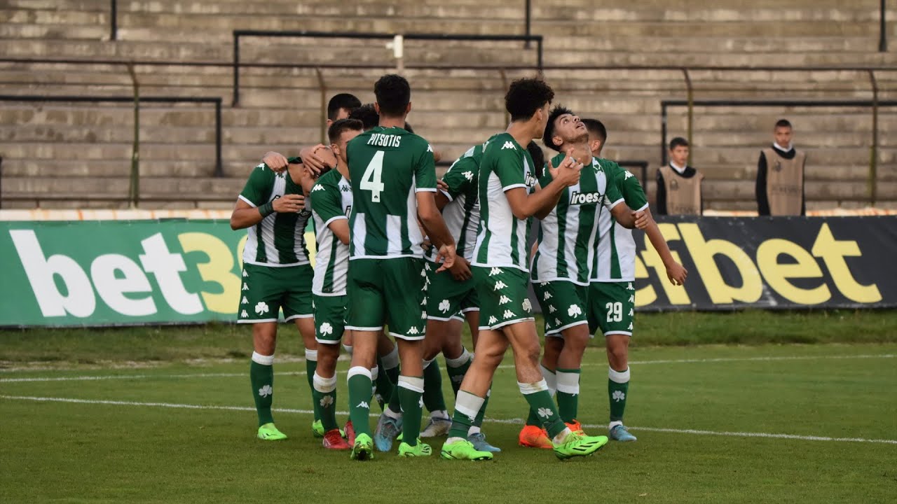 Youth League: Slavia Sofia – Panathinaikos 2-2 / Highlights | pao.gr