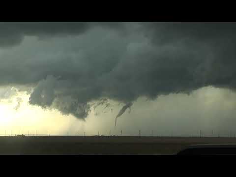 Brief Rope Tornado North of Waka, TX, May 26, 2021