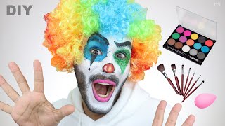 מדריך איפור לפורים ליצן - EASY CLOWN PURIM MAKEUP TUTORIAL