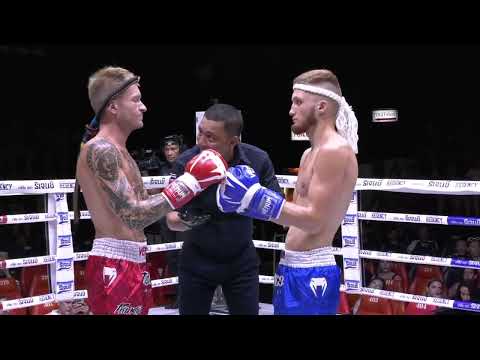 Fight for belt patong fight night. Yulian Pozdniakov Ukraine vs Jake Barthram Ireland.