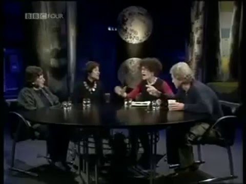 Brian Sewell on the Late Show. Keith Allen walks off
