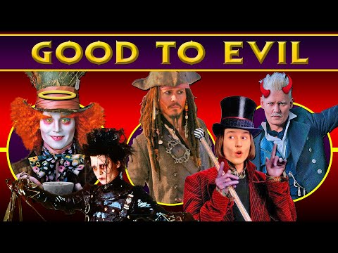 JOHNNY DEPP Characters: Good to Evil ?