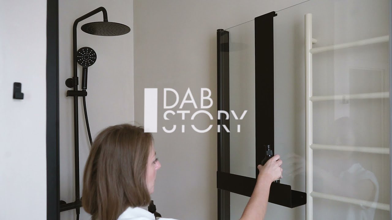 Półka pod prysznic bez wiercenia Tak! Teraz to możliwe - poznacie półkę LOGAN  - DABSTORY