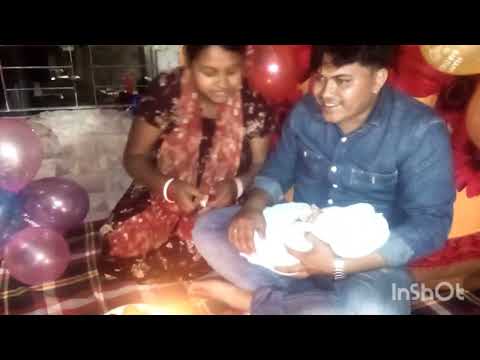 Prottasa k Kole niye or baba(Piyas) Birthday Cake 🎂 katlo... ❤️ .. 21 February or birthday...❤️