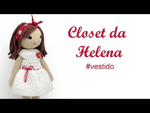 Closet da Helena - Vestido  -  por @ArteeManhaKids