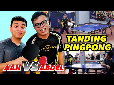 TANDING PINGPONG LAWAN AAN STORY JURAGAN 99 - JAGO JUGA NIH ANAK