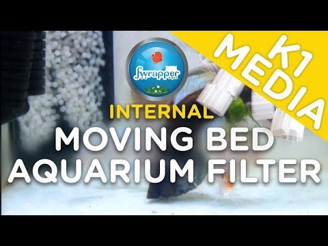 K1 Media Filter | Internal Moving Bed Aquarium Filter | Discus Fish Tank