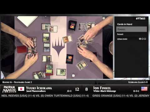 Pro Tour Magic 2015 - Round 16 (Standard) – Jon Finklel vs. Yuuki Ichikawa