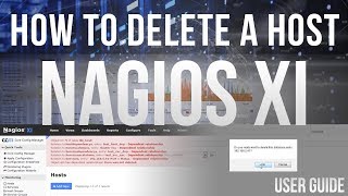 How to Delete A Host in Nagios XI