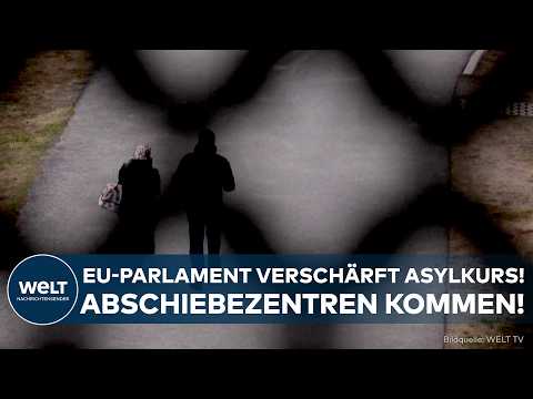 Video Thumbnail: HÄRTERE MIGRATIONSPOLITIK: EU-Parlament verschärft Asylkurs! Abschiebezentren in Drittstaaten kommen
