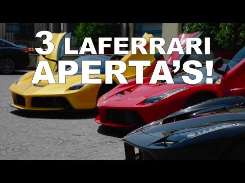 FERRARI LAFERRARI APERTA MADNESS!!!