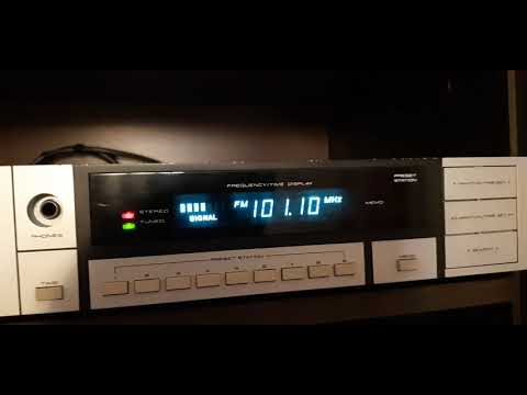 Videoton RT 7300S with 2x 110 kHz filters [FM Scan, Part 2.]
