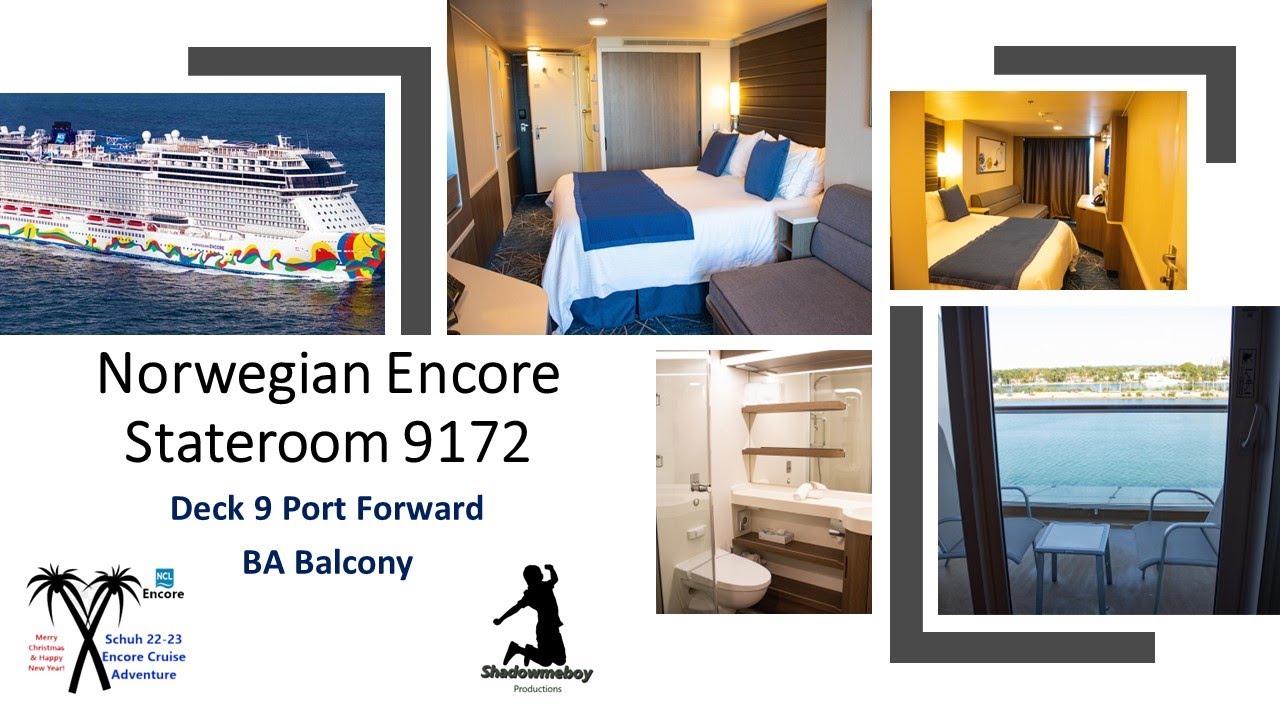 Norwegian Encore - Cabin 9172 - Video 2