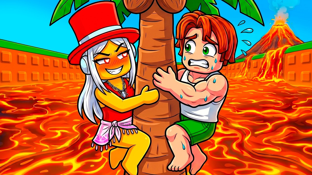 ESCAPE THE VOLCANIC ISLAND! (Roblox Compilation)