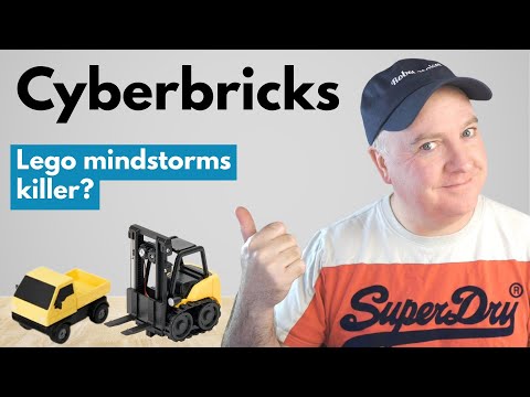 YouTube thumbnail for Cyberbricks - are these the Lego Mindstorms killer?