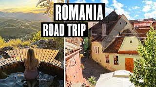 ROMANIA ROAD TRIP | BUCHAREST & TRANSYLVANIA VLOG | castles, food, bears, hikes and more