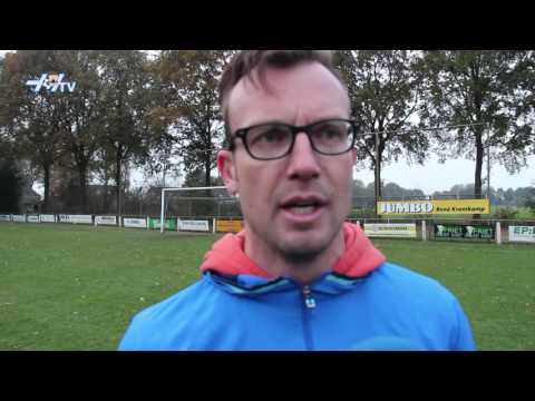 VV Hoogeveen TV – reactie Erik Eefting NKVV na nederlaag tegen Hoogeveen 12 11 2016