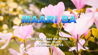Maari Ba - Rael (KARAOKE/INSTRUMENTAL)