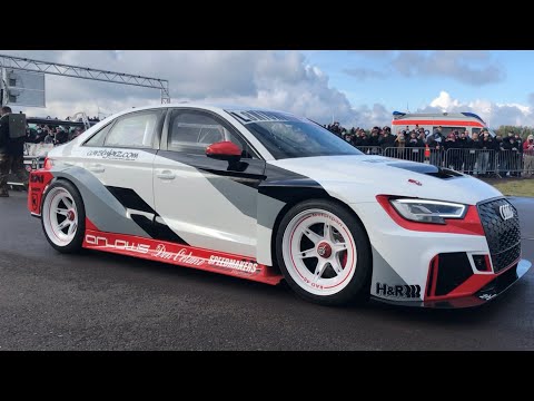 1300hp Audi A3 LMS R30 Turbo DSG 296,80km/h @ halfmile!!! L8 Night TTT Final Race Day!!!