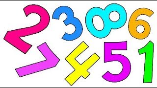 Развивающий мультик для малышей! Учимся считать от 1 до 10. Обучающее видео.