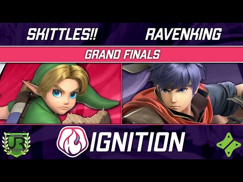 Ignition 250 GRAND FINALS - SKITTLES!! (Young Link) vs Ravenking (Ike)
