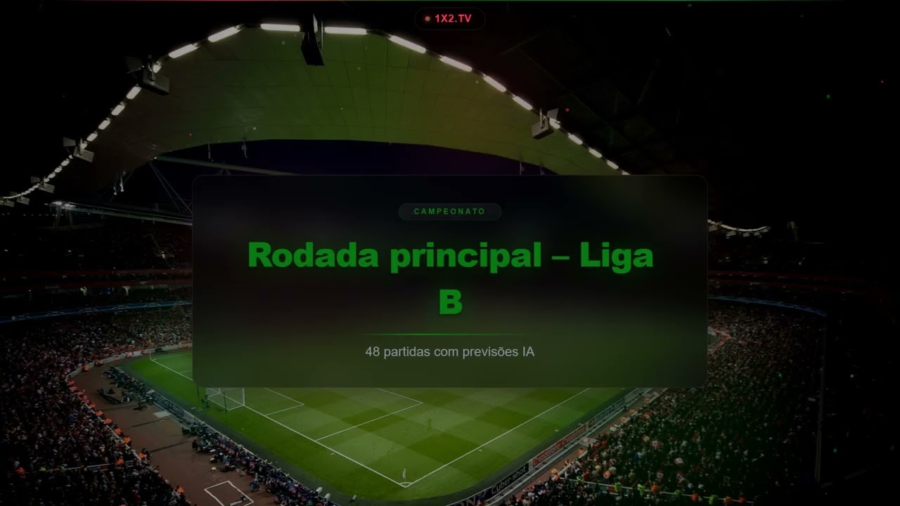 Football Predictions April 24, 2026 | Rodada principal – Liga B, Série A & 1344+ Matches | 1X2.TV