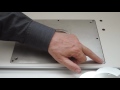 Router table insert plate stainless steel for TRITON CMT