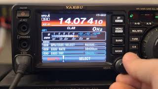 Setting up FT8 with a Yaesu FT-991 | Part 1 - Radio Settings