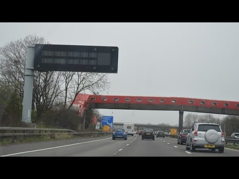 Sandbach services - M6 - The worst bridge at a service station?