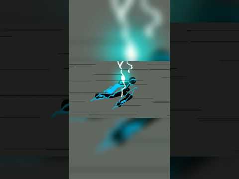 I Created Realistic Lightning Animation #animation #anime #stickman #poweranimation #shorts