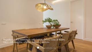Magnífico piso de 218m2 con 3 dormitorios en calle Velázquez, Recoletos - DIZA Consultores