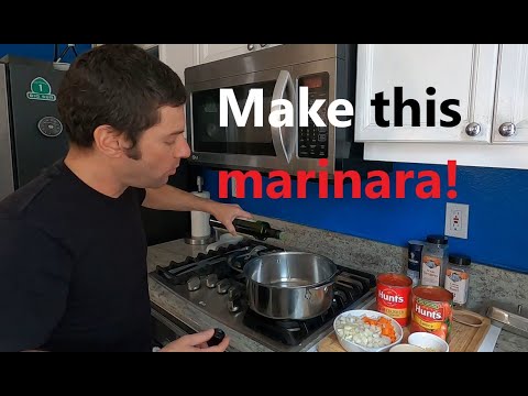 Marvelous 30-minute marinara sauce recipe