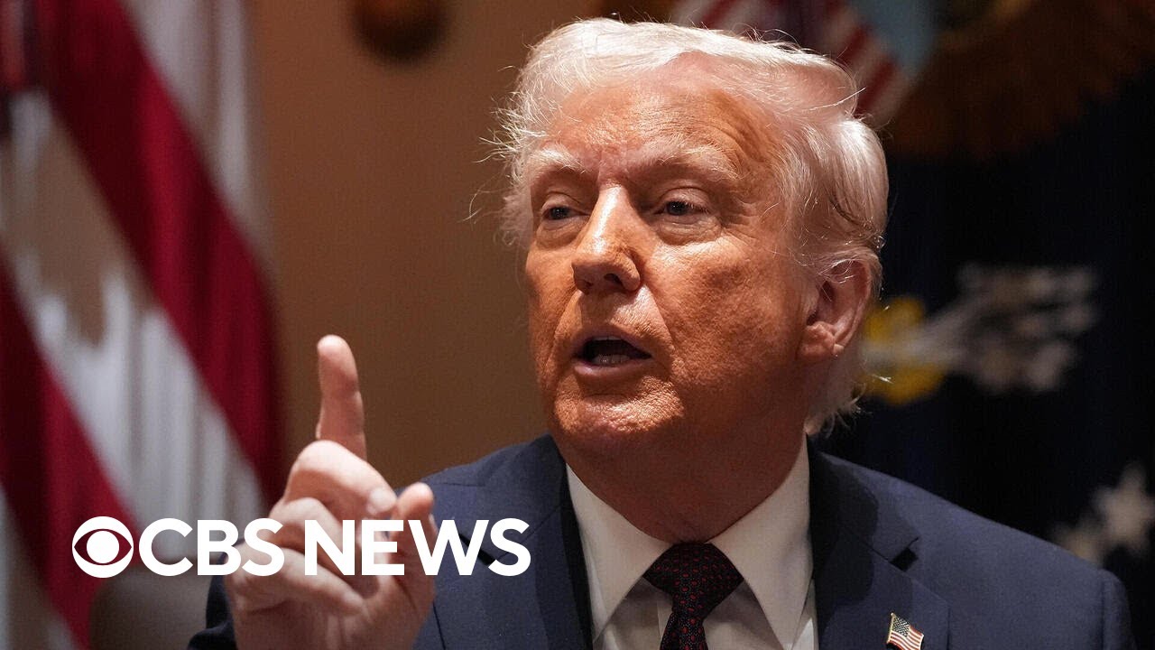 Trump holds Cabinet meeting as fallout begins from journalist's inclusion in military messages