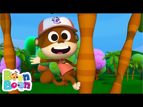 🐵🎶 Maimuțelul Tico - Cântece cu Animale | Muzică pentru Copii | BoonBoon 🌈✨