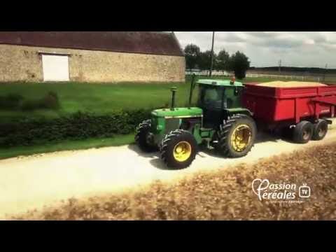 La récolte de blé tendre vue du ciel | Les Céréales