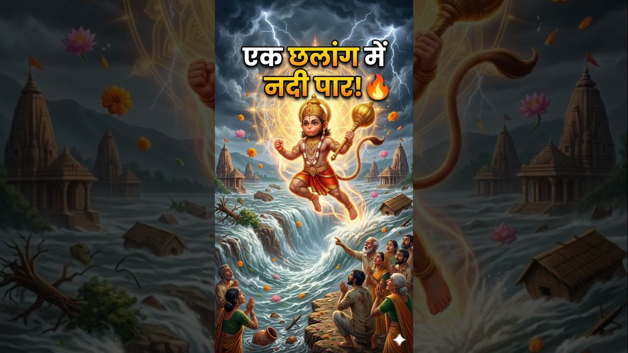 श्रीराम नाम लेते ही हुआ चमत्कार 🚩🙏#जयश्रीराम #हनुमानजी #HinduStory #ViralReels#ytshorts #ShortsFeed