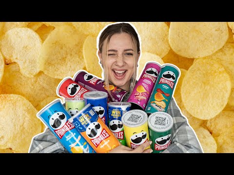 Išbandėme Visus Pringles 🥔🥔🥔 | Silvija ir Artūras | Pildyk