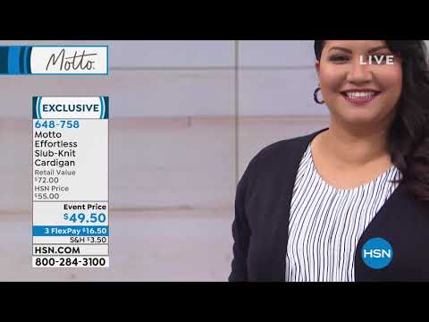 Motto Effortless SlubKnit Cardigan