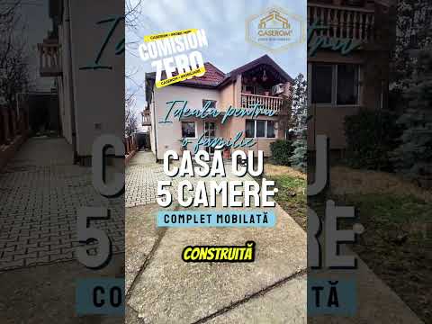 VIDEO | Casa cu 5 camere si curte ingrijita | Ideala pentru o familie | Lucian Blaga — Video