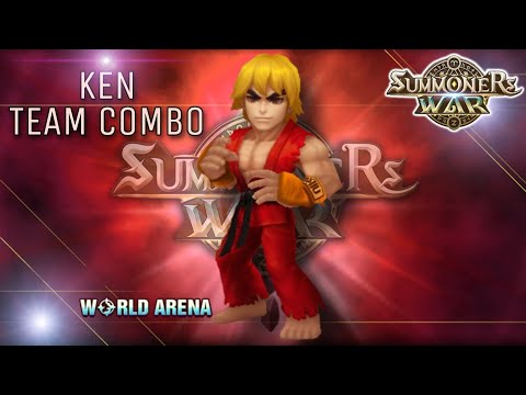 Ken Team Combo in World Arena Ep. 2 - Summoners War