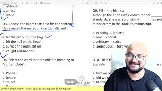 7 things changed SNAP 2025 | Test 1 Analysis | Easy Lengthy | Test 2, 3 Takers -  Download Paper PDF