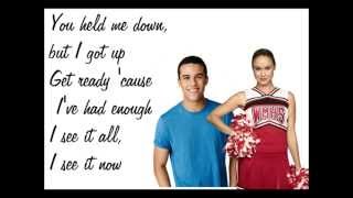 Glee - Roar (Lyrics)