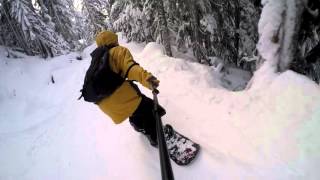 SNOWBOARD DOJO WIZ ride Whistler Blackcomb