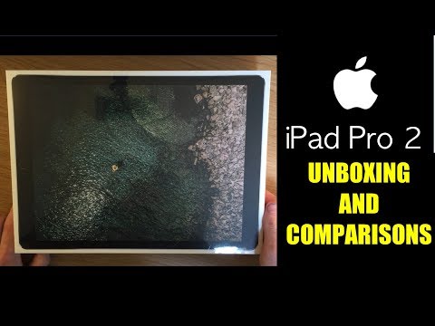 IPAD PRO 2 UNBOXING - first Impressions and comparisons to 1st gen 12.9 iPad pro