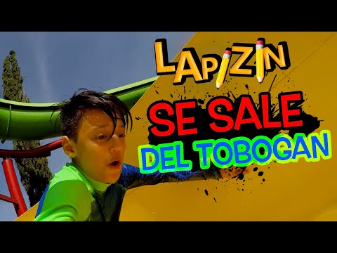 Lapizin almost fell off the slide | I'm Fredy