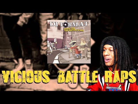 FIRST TIME HEARING DJ Format ft. Abdominal - Vicious Battle Raps Reaction