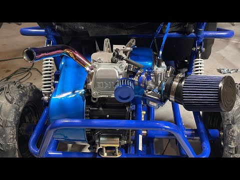 Coleman KT196 go kart suspension fix/ common issue. #gokart #garage #toys #diy #engine #coleman